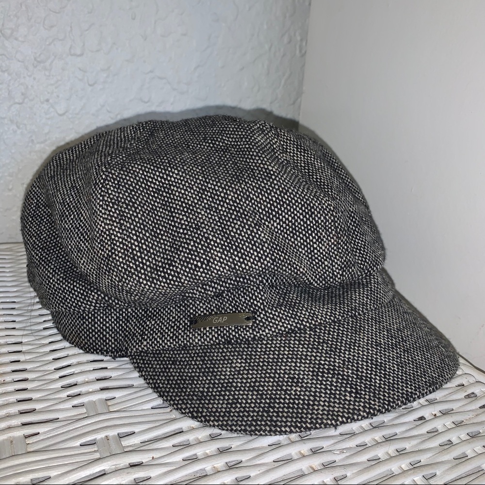 Checkered Baker Boy Hat